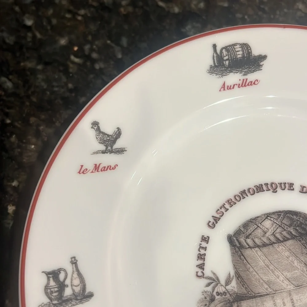 WILLIAMS SONOMA GASTRONOMIQUE Salad/appetizer plates (set of 4)